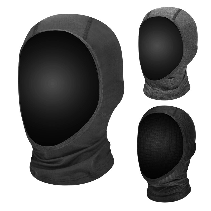 Open Face Mask Cover Scarf Ice Silk UV Protection Neck Gaiter Balaclava Headwear