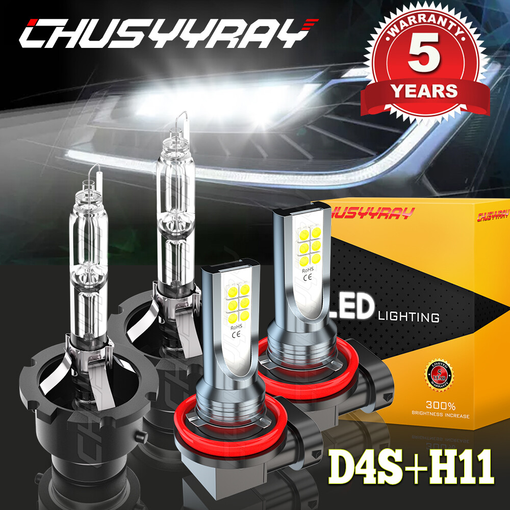 For 2013-2015 Lexus GS350 GS450h LED HID Xenon Headlight Bulb Hi Lo Fog Light