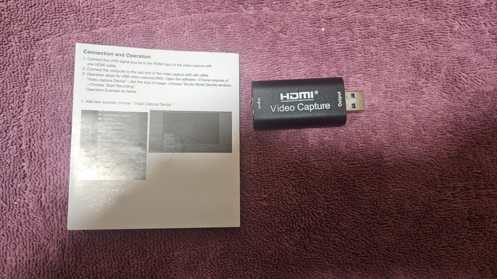 § Unbranded HDMI Video Capture USB Stick