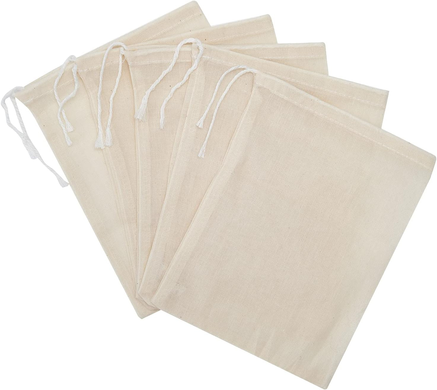 25 Pcs 5x7 Inch Muslin⭐ Bag Sachet Bag for Party ⭐Wedding Home Supplies🌟🌟🌟