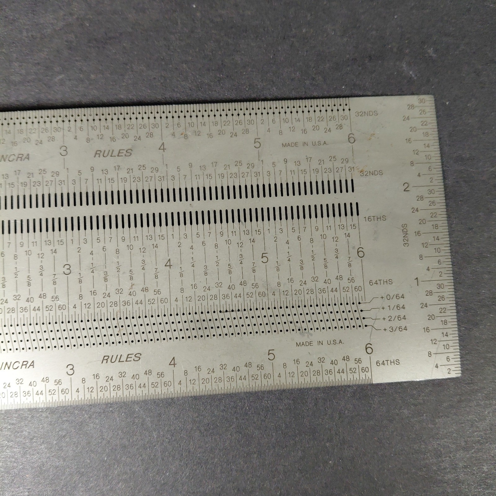 INCRA RULES T-Rule 6-Inch Precision Marking Rule