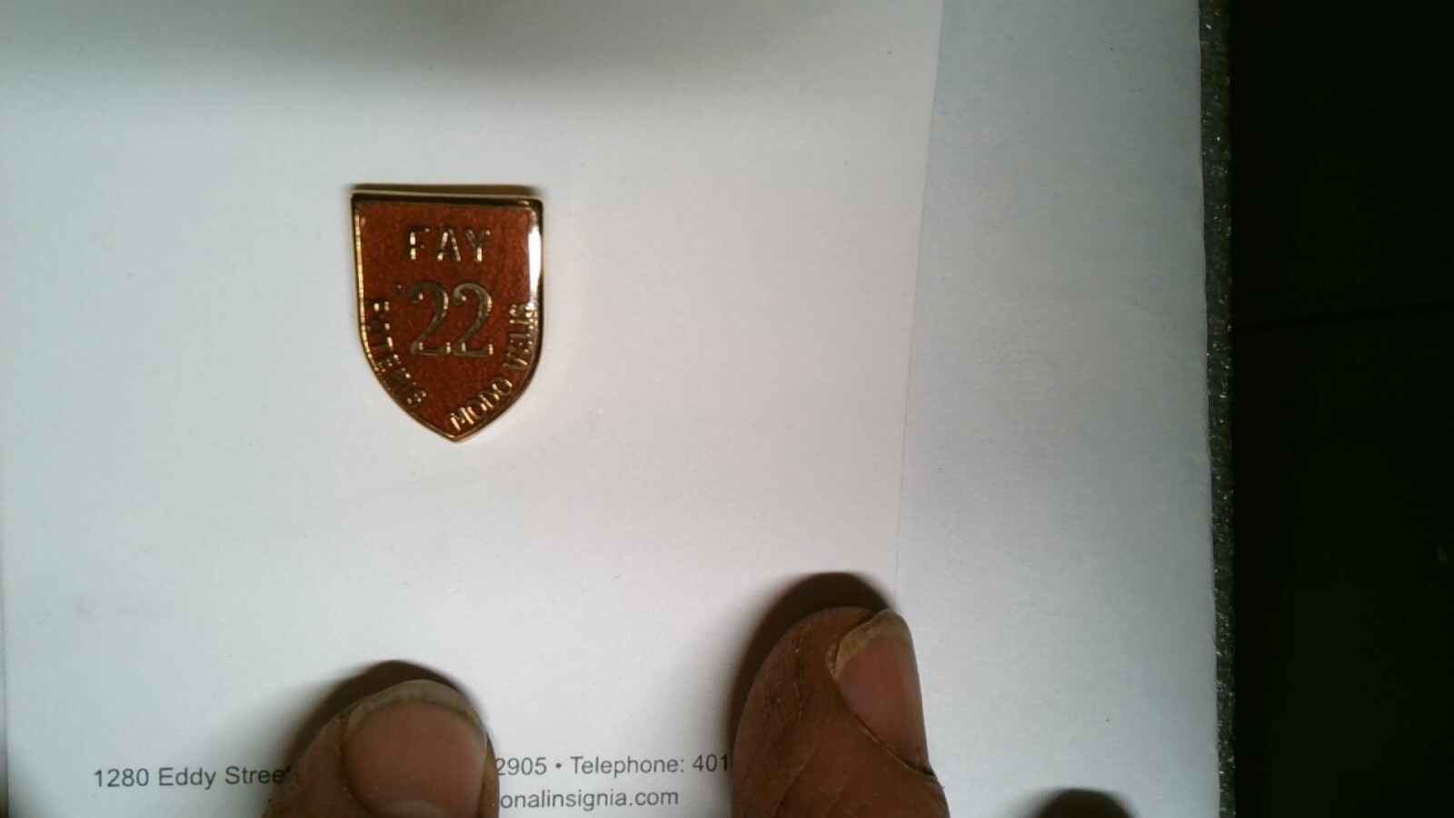 HAT PIN FAY BOARDING SCHOOL MASSACHUSETTS GRADUATION 2022 POTERIS MODO VELIS