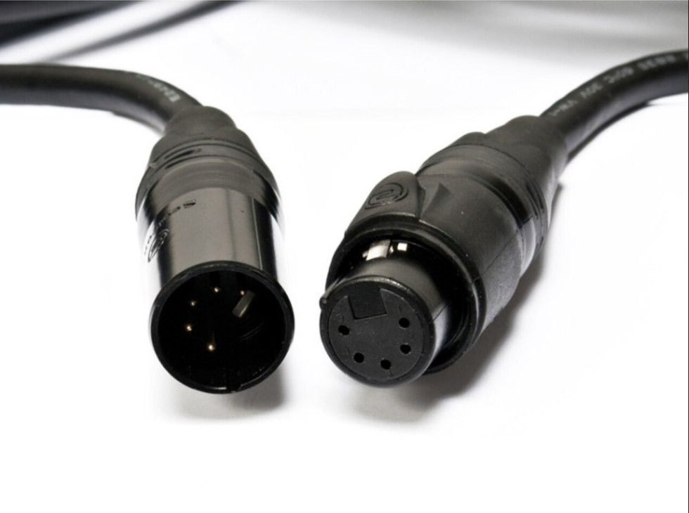 Elation STR514 5-Pin DMX IP65 Seetronic Cable,  3 ft