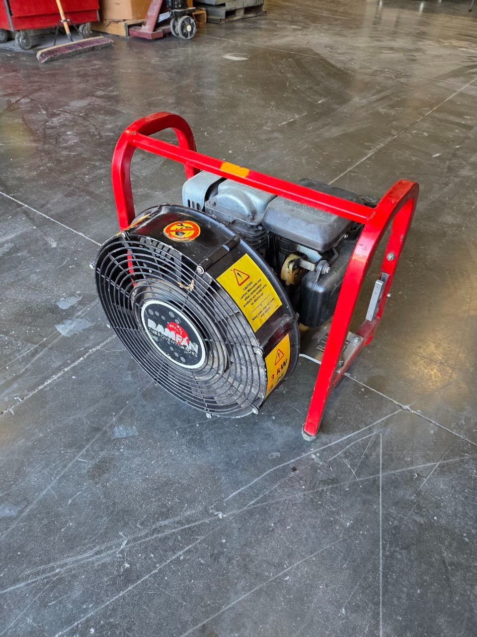 Ramfan GF165SE PPV turbo blower with Honda engine