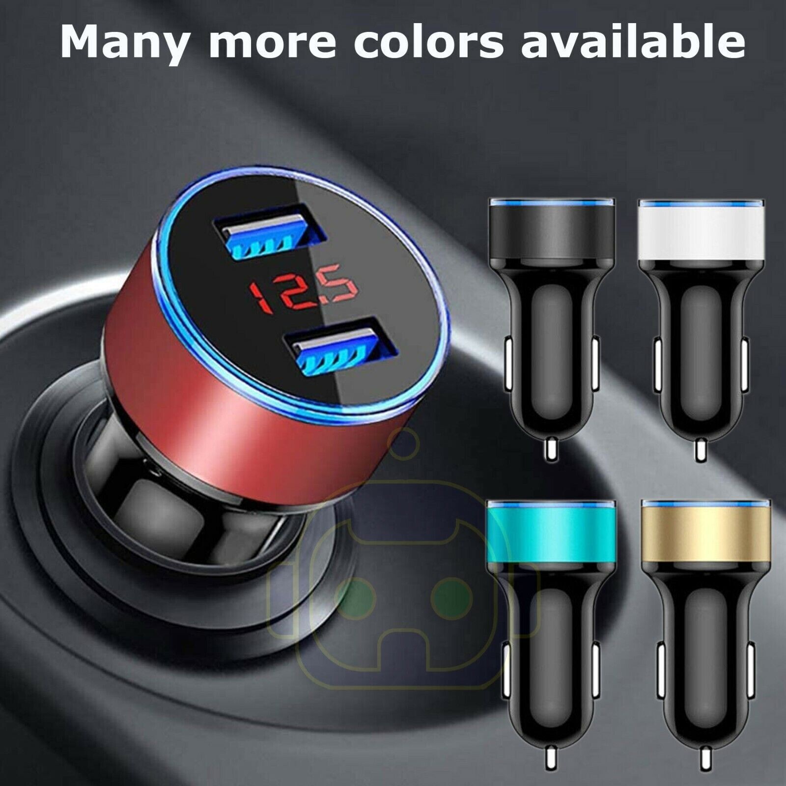 12V Digital LED Display Voltmeter Voltage Gauge Panel Meter Car Motorcycle