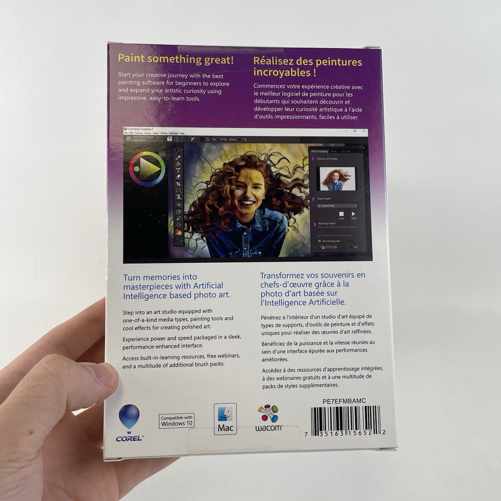 Corel Painter Essentials 7 Software Drawing Painting Photo Art Windows Mac NEW