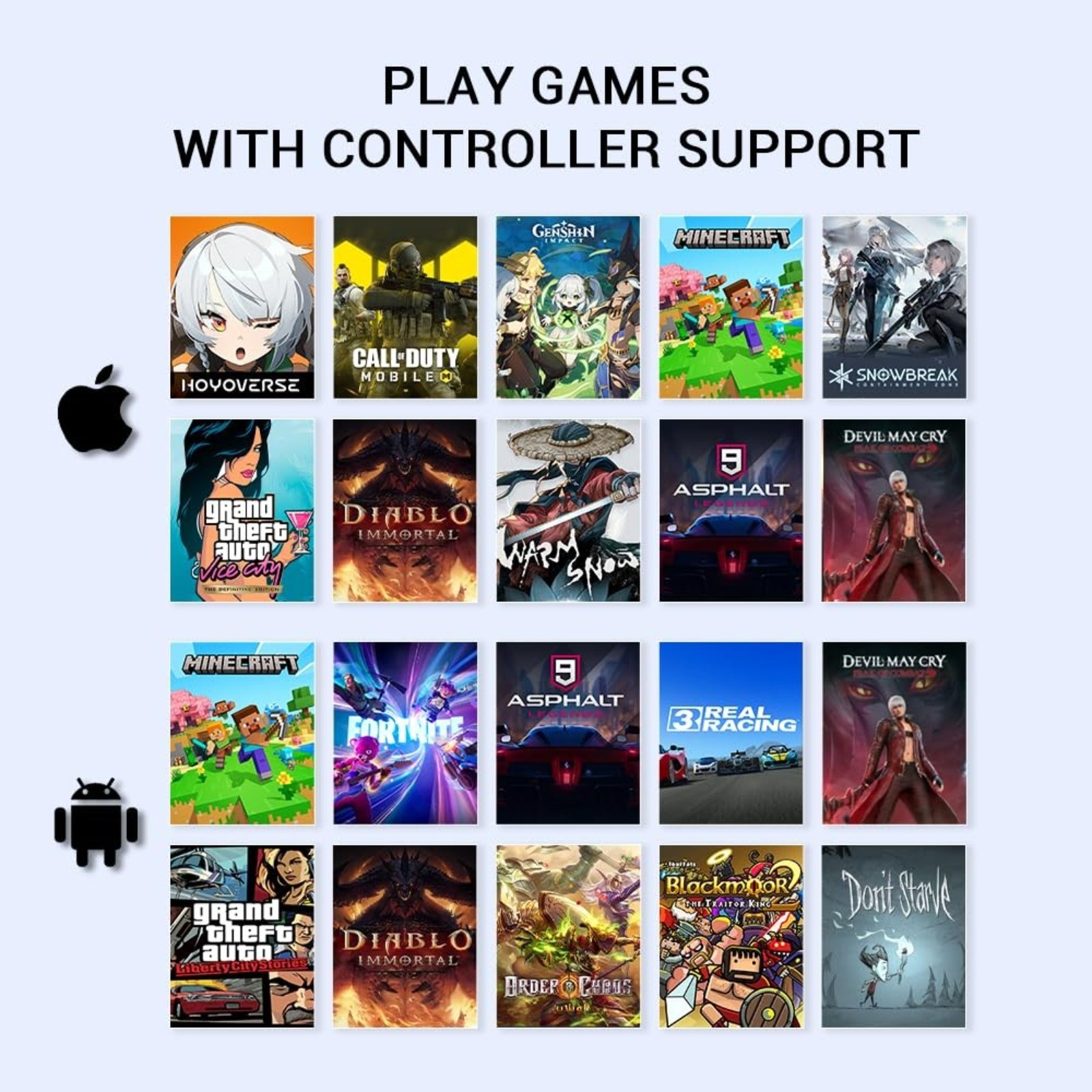 GameSir X5 Lite Phone Controller Mobile Gaming Controller for Android iPhone
