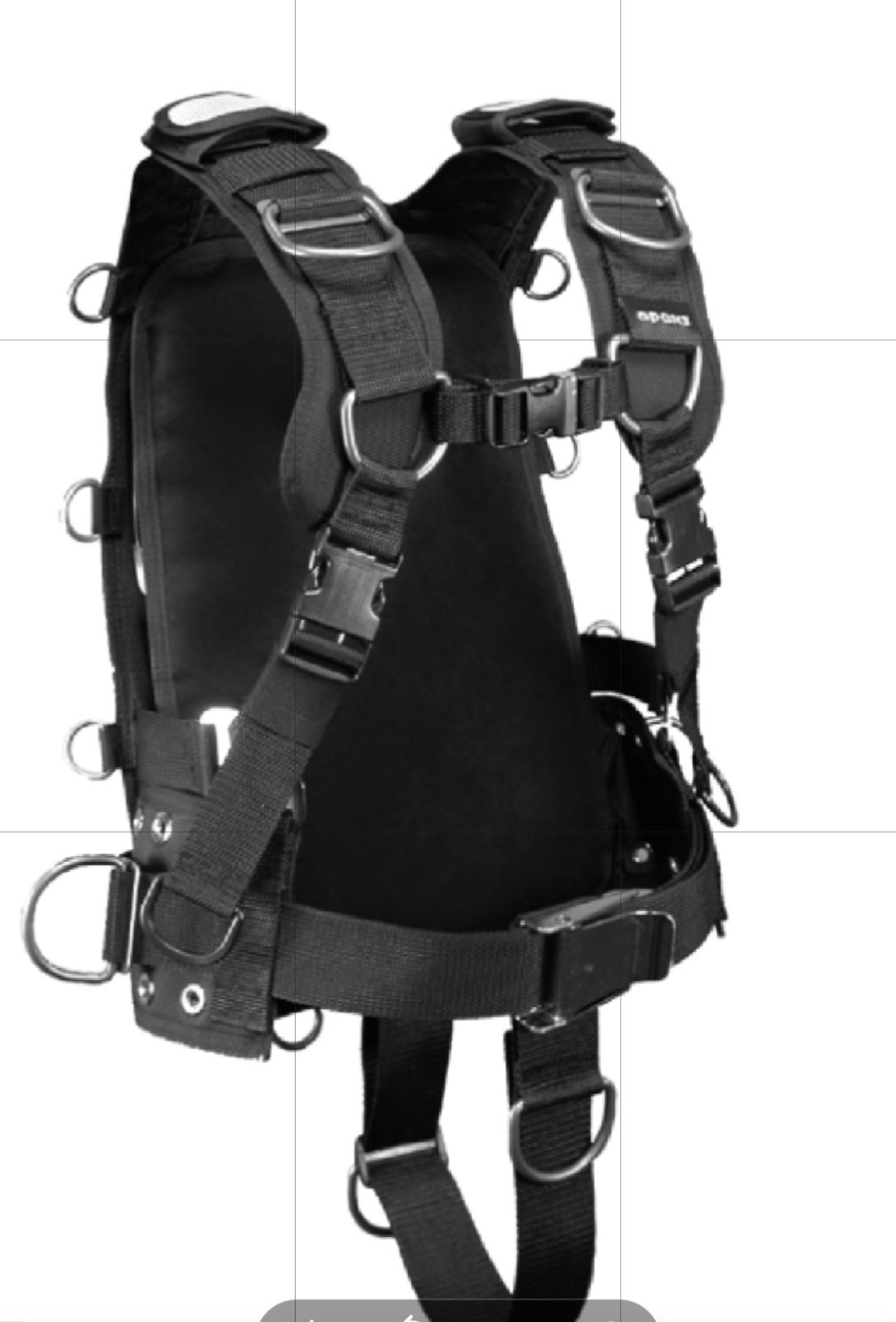 Apeks WTX Technical Dive Harness Large. (Brand New)  Steel Backplate Included