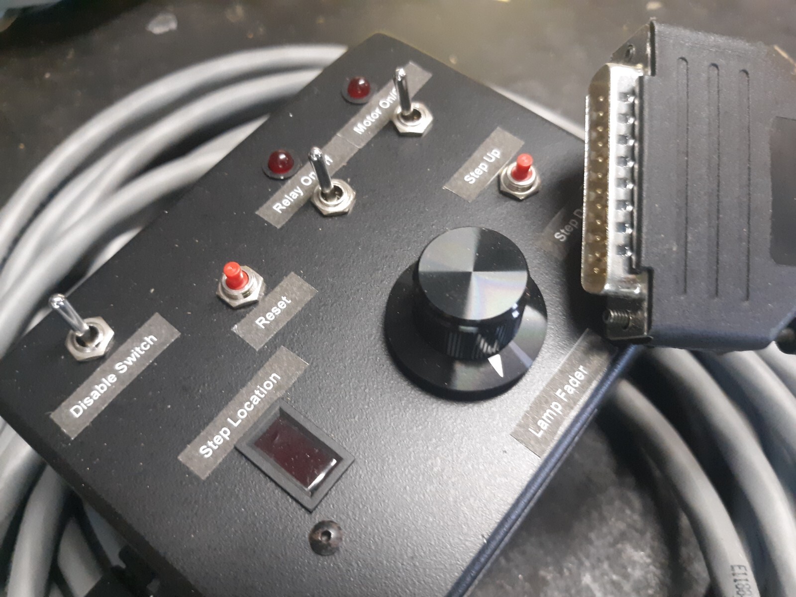 MANUAL EFX CONTROLLER CUSTOM BUILT STEP LAMP RELAY MOTOR