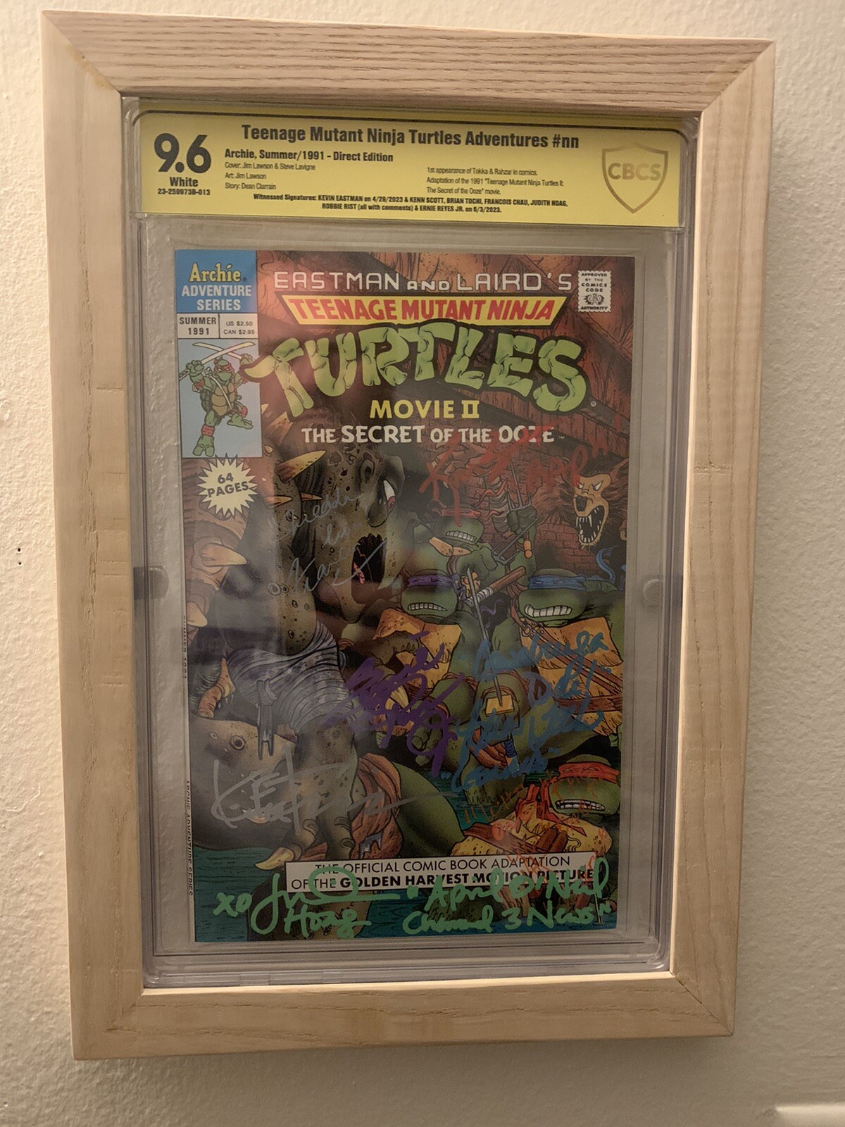 Graded Comic Book Display Frame CGC CBCS Slabs Wall Hanging Custom Made 