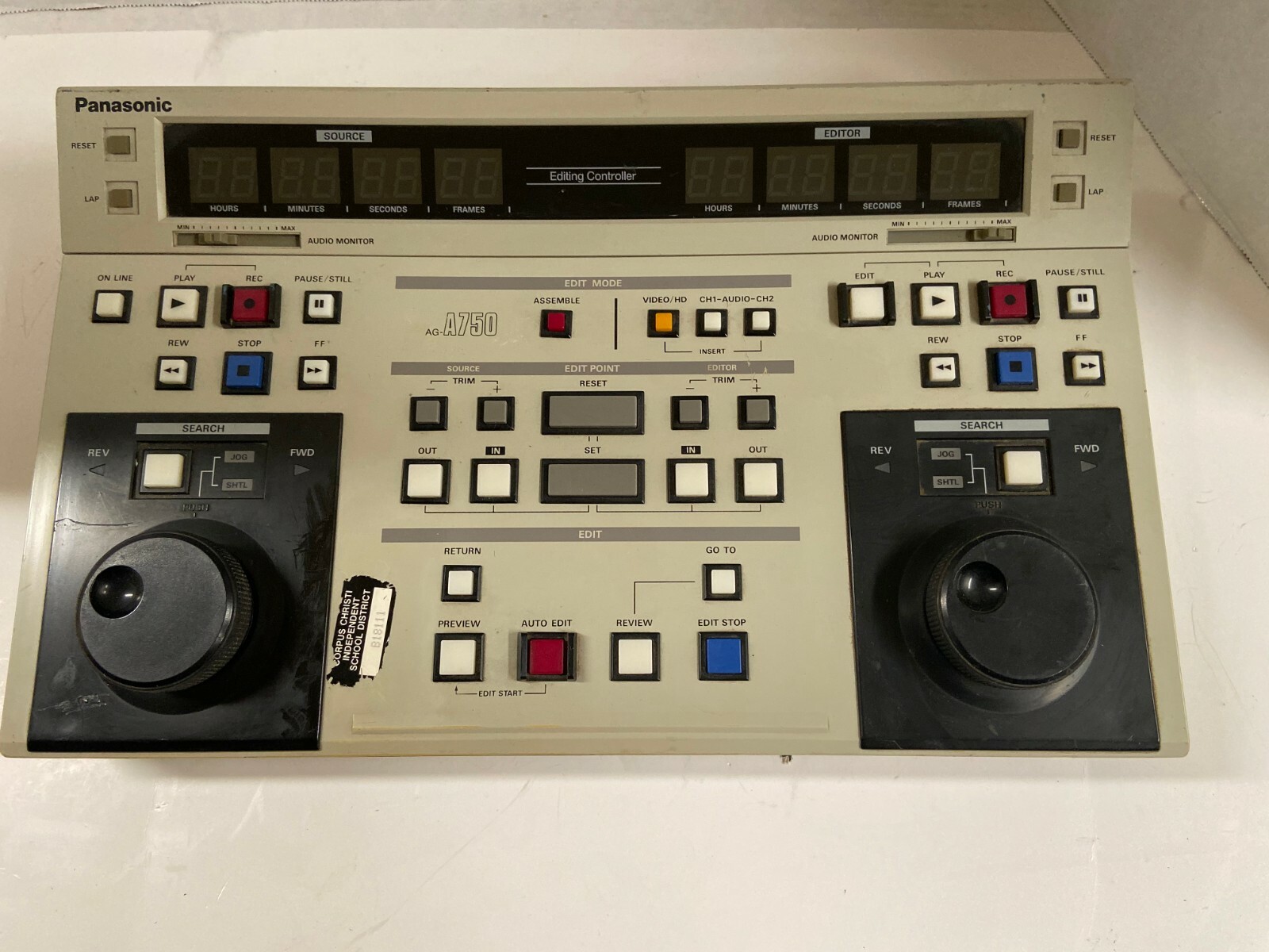 Panasonic Video Editing Controller AG-A750