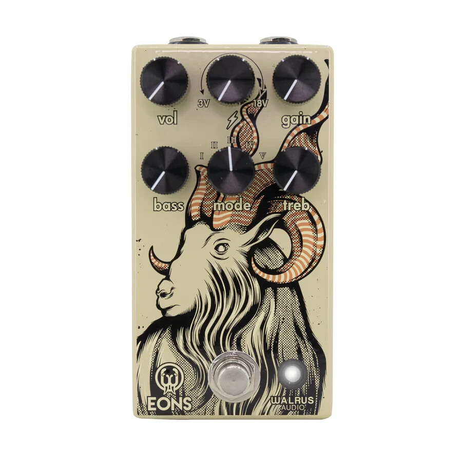 New Walrus Audio Eons Five-State Fuzz Guitar Effects Pedal