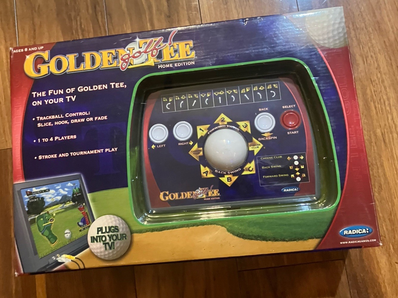 Golden Tee TV Plug And Play Golf Video Game MIB