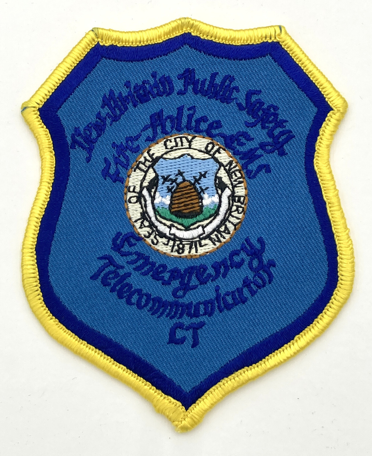 New Britain Connecticut Emergency Telecommunicator Patch