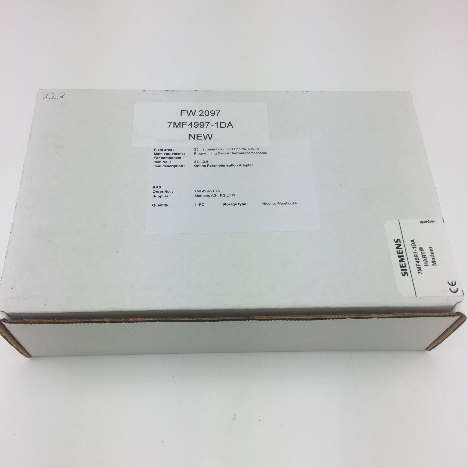 SIEMENS 7MF4997-1DA HART-MODEM WITH RS232- INTERFACE