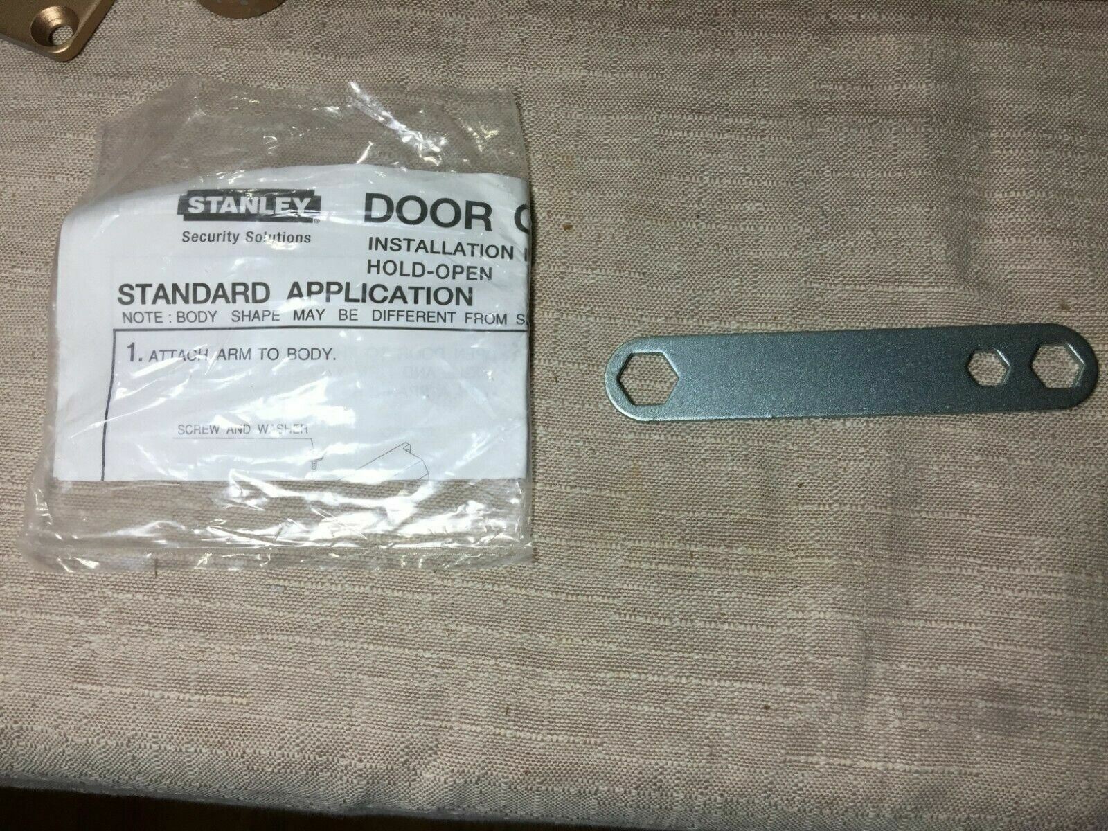Stanley A45-503H Parallel Hold-Open Arm Set, Bronze Finish
