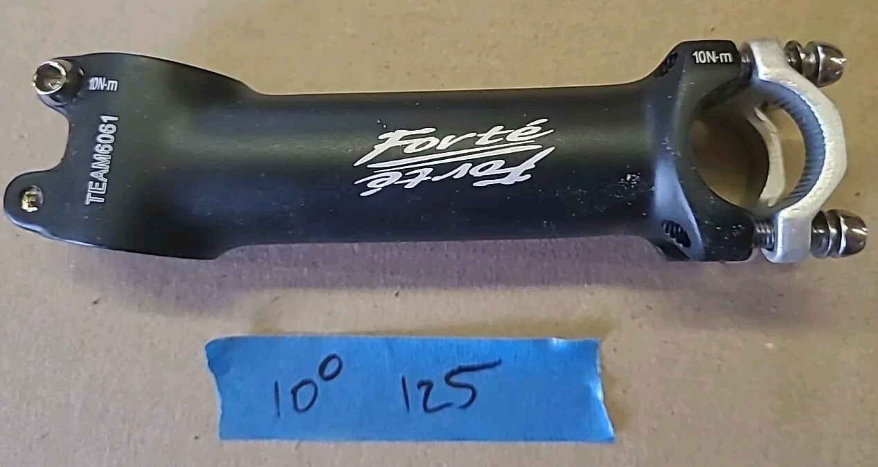 Forte Team 6061 Stem 125mm 10 degree