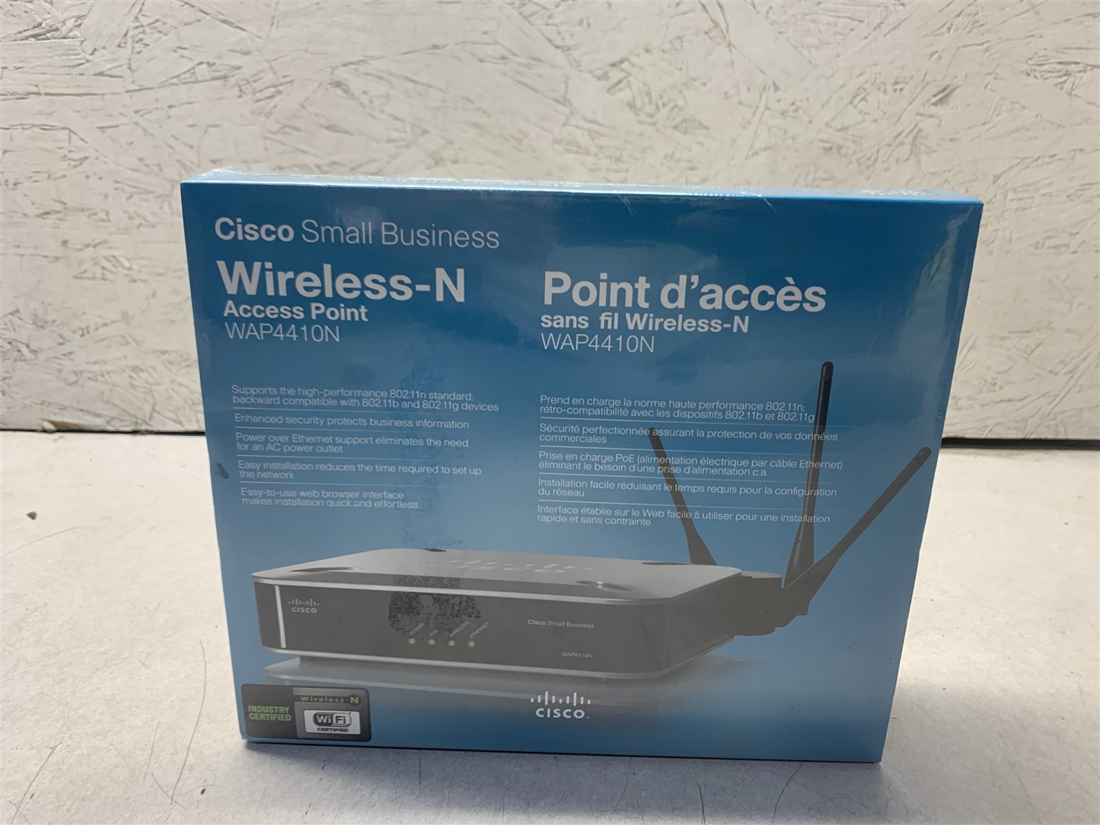 CISCO SMALL BUSINESS WIRELESS-N ACCESS POINT WAP4410N