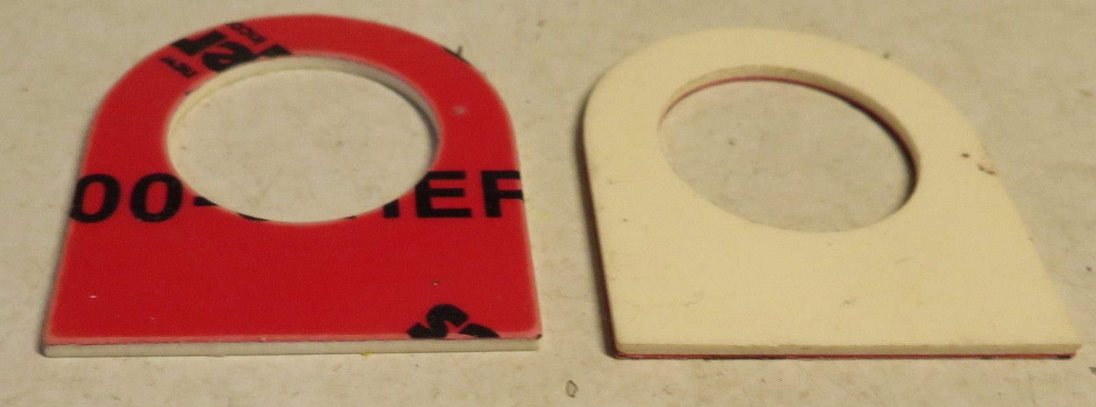 LOT 10 Pc NEW OFF LEGEND PLATE PLATES PUSHBUTTON COMBINATION STARTER Off White