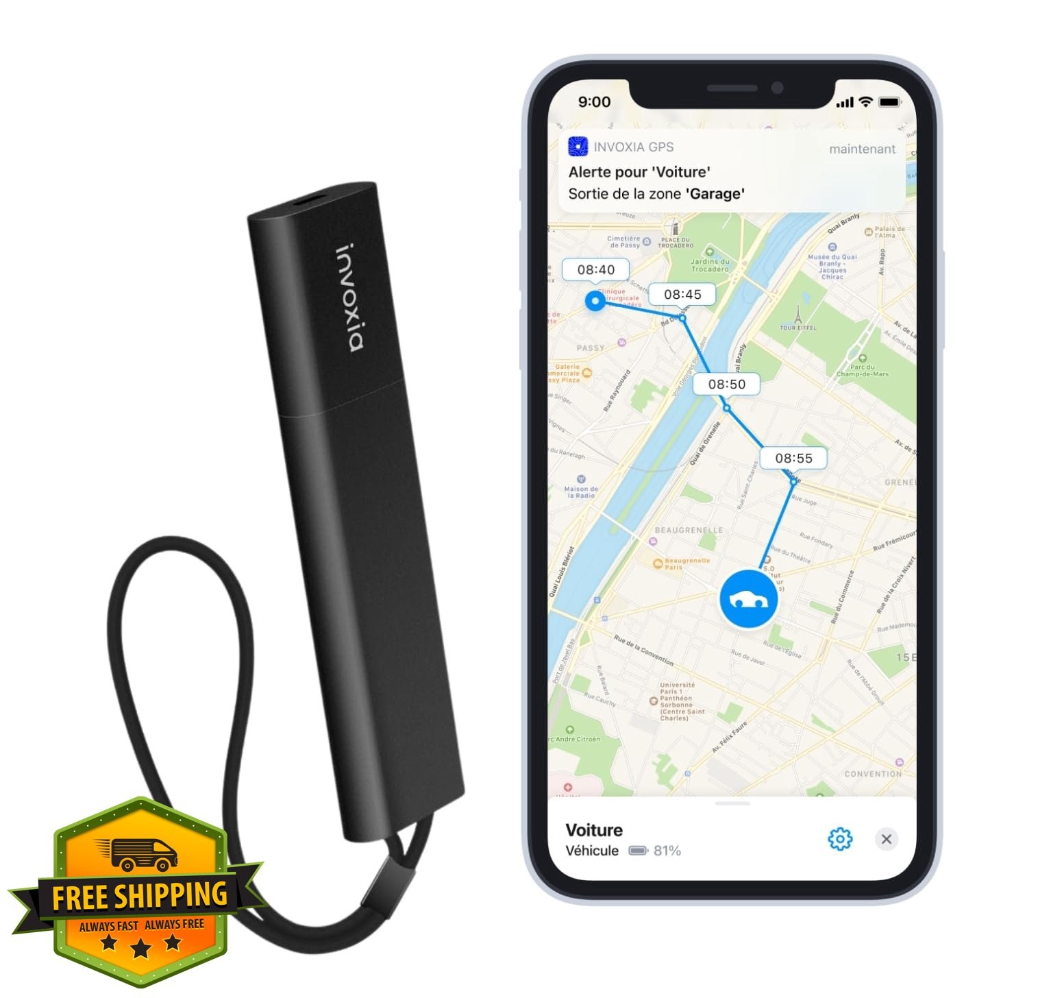 invoxia GPS PRO Tracker 4G LTE-M