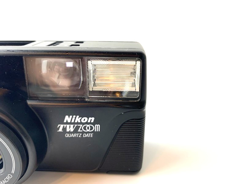 [Ex+5] Nikon TW Zoom Quartz Date 35-80mm Macro Lens 35mm Film Camera JAPAN ####B