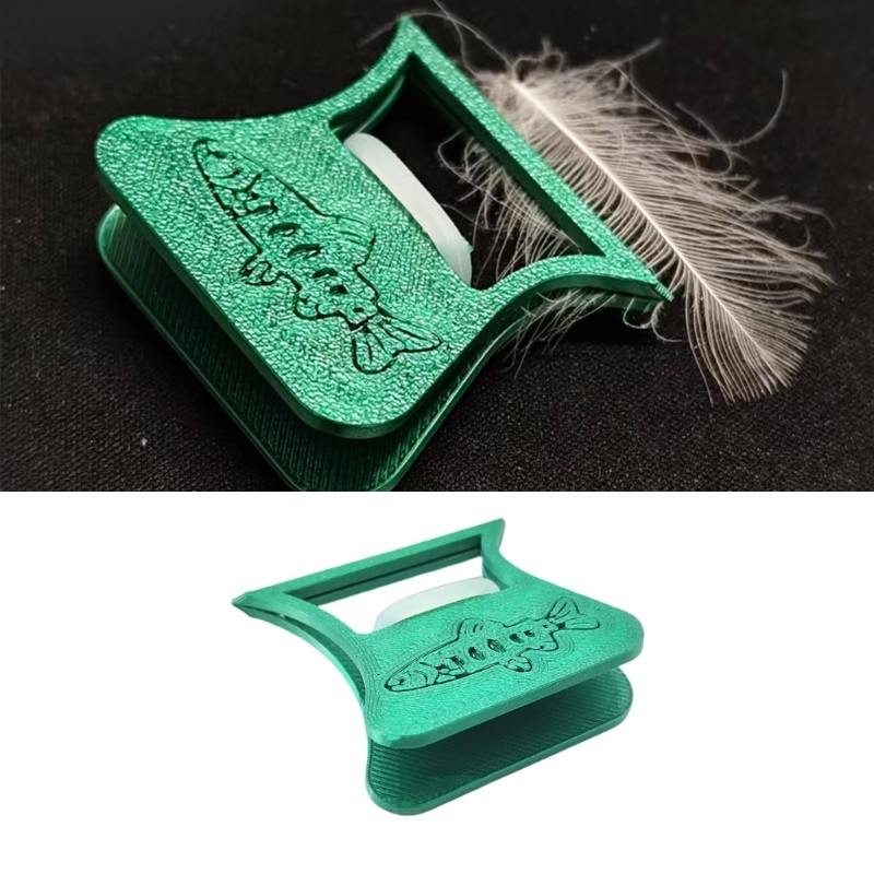 Feather Clamps Fly Tying Tool Feature Round Edges for Safety Comfort