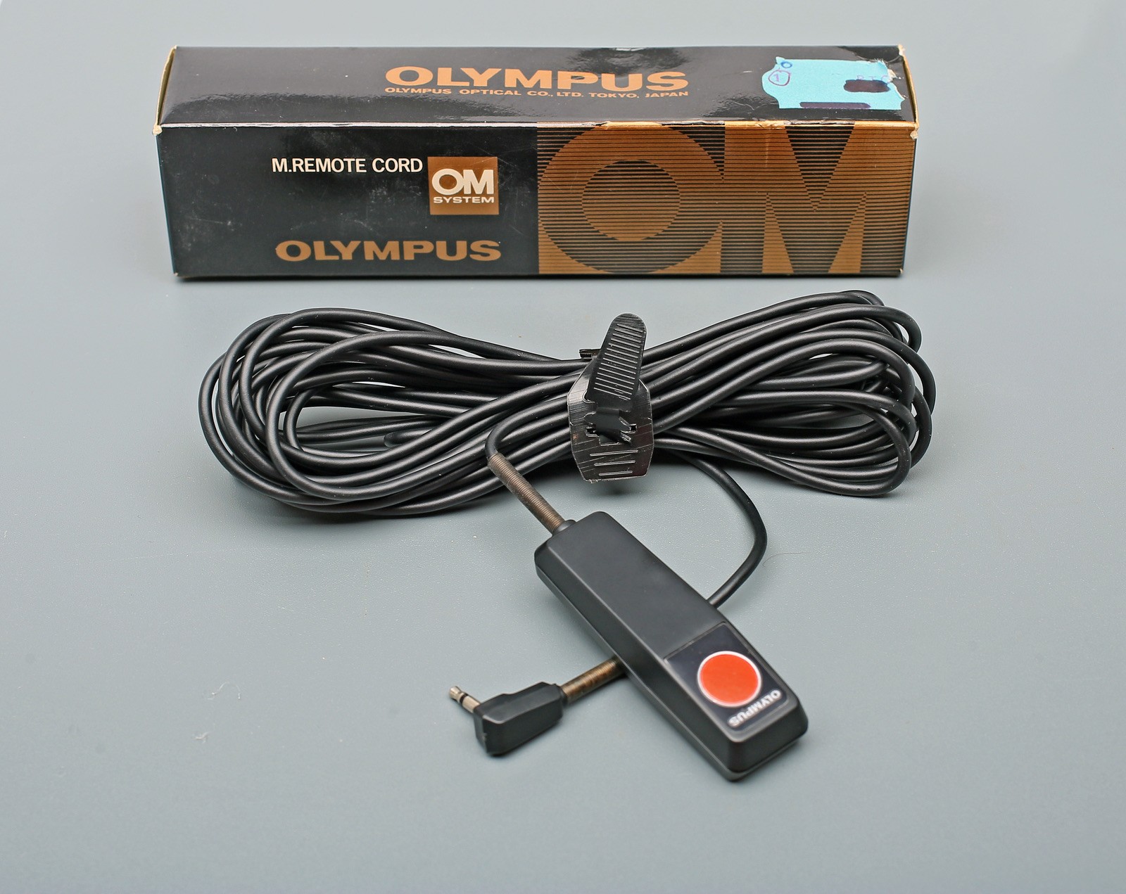 Olympus OM M.Remote Cord 5m Cable Release Switch f/Motor Drive+Winder 1+2 +GREAT