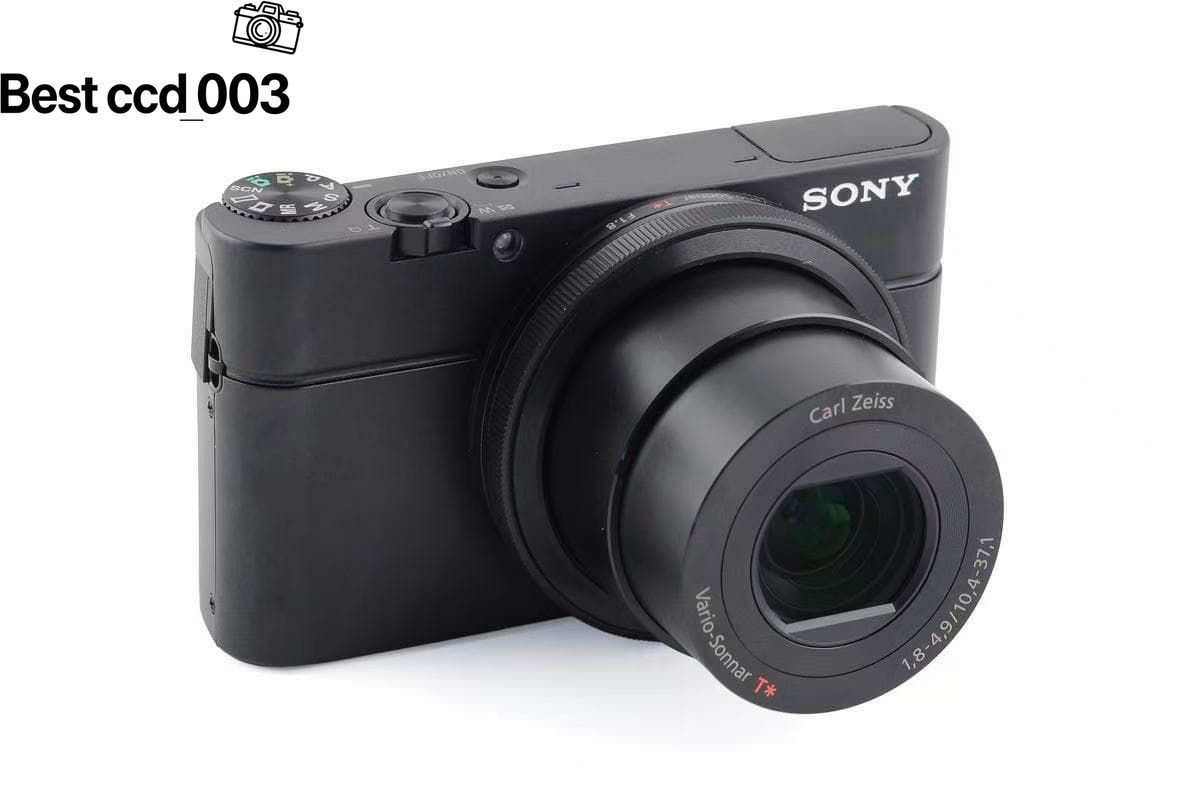 Sony RX100 Compact Digital Camera Charger SD Card Battery Good Condition Tested
