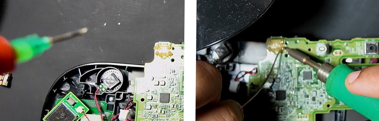 Nintendo Wii U Controller DIY USB-C Replacement charge port w/ Jig+Bezel