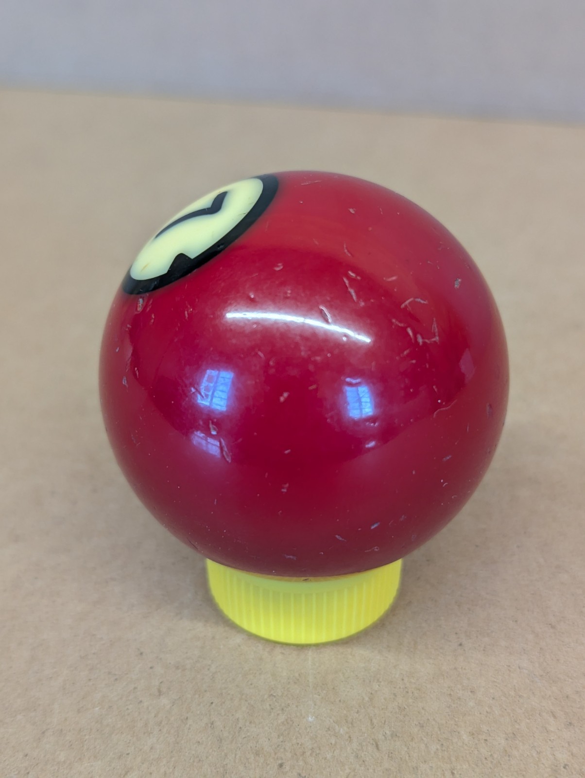 Brunswick Centennial Billiard # 7 Pool Ball Single Ball Replacement, Maroon