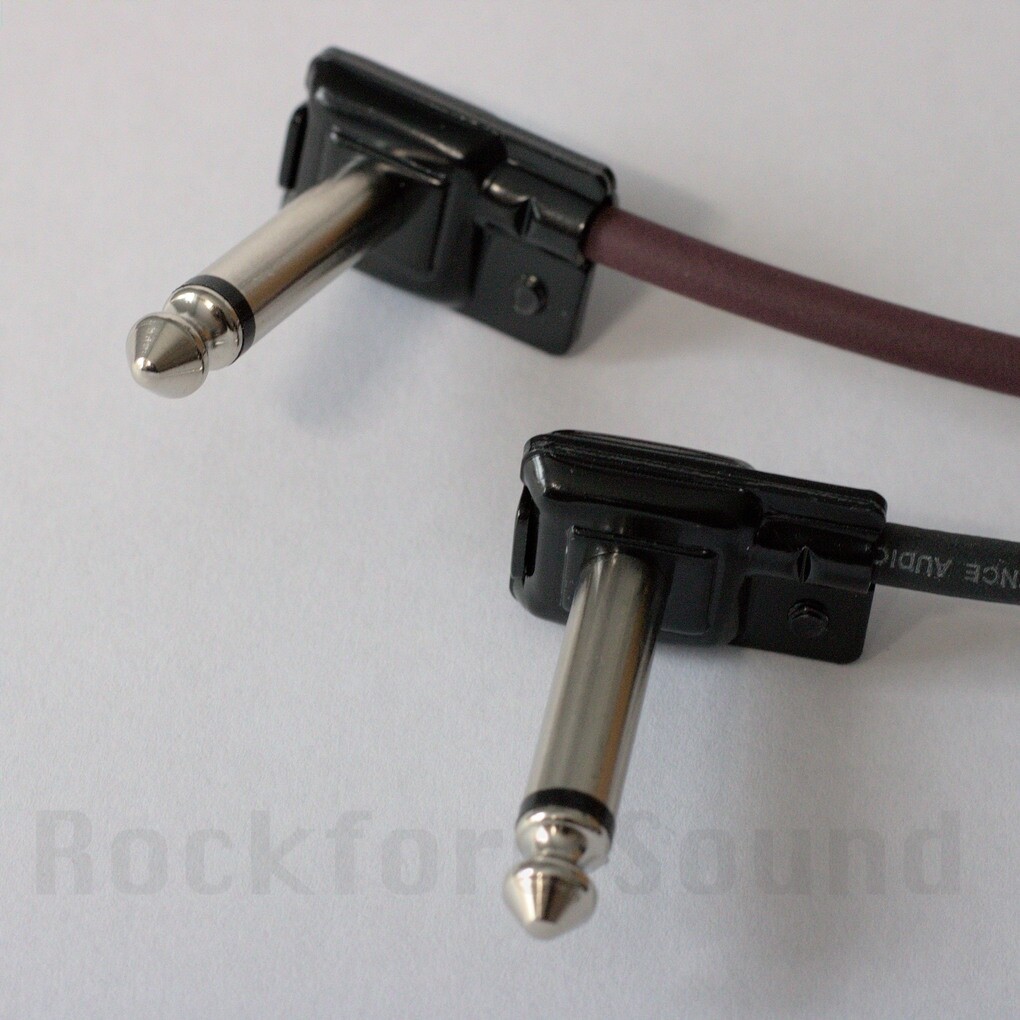 Evidence Audio The Monorail Patch Cable, ESP Right Angle Soldered Plugs