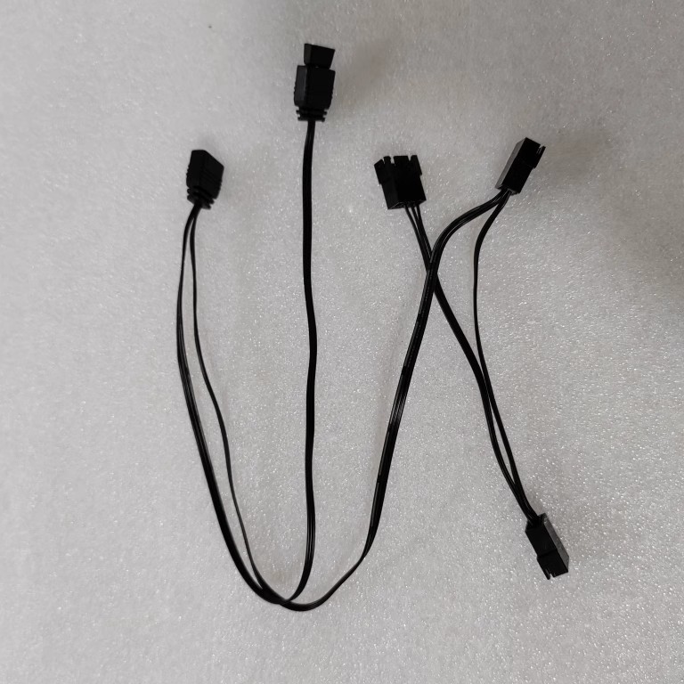 For NZXT Aer RGB InOut Cable Input Cable Connection Cable Case Fan Adapter Cable