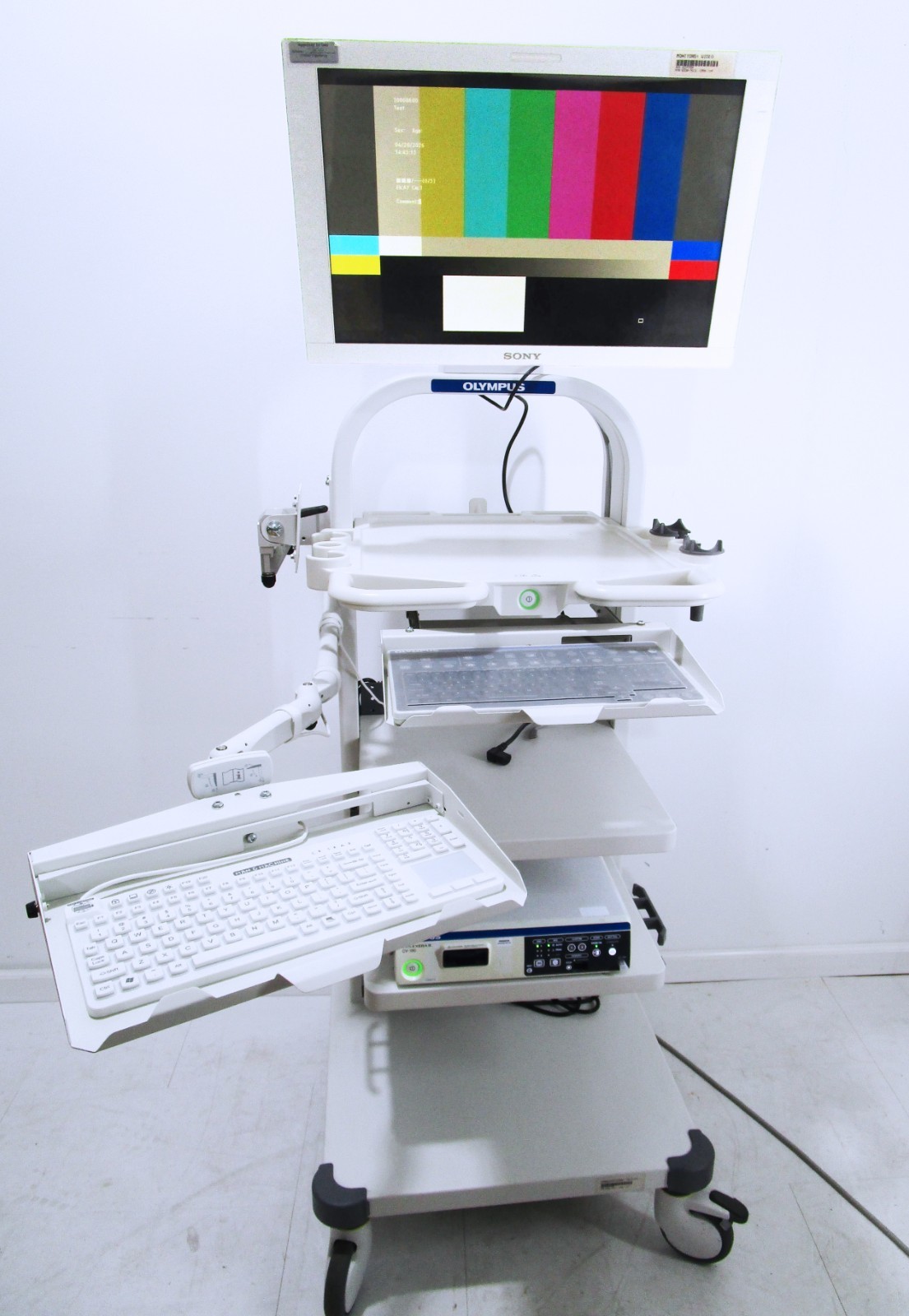 Olympus EVIS EXERA III CV-190 Laparoscopy / Endoscope Cart