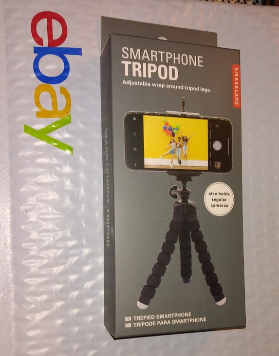 Kikkerland Universal Portable Smartphone TRIPOD Adjustable Octopus Legs  New NIP
