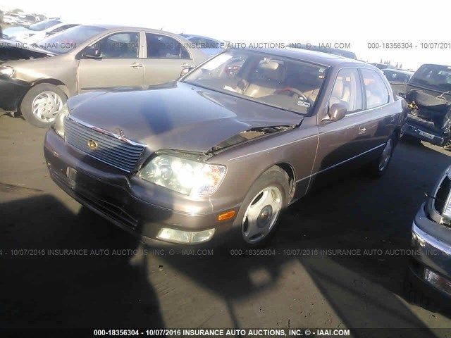 98-99 LEXUS LS400 ABS COMPUTER CONTROL MODULE ECM ASSEMBLY