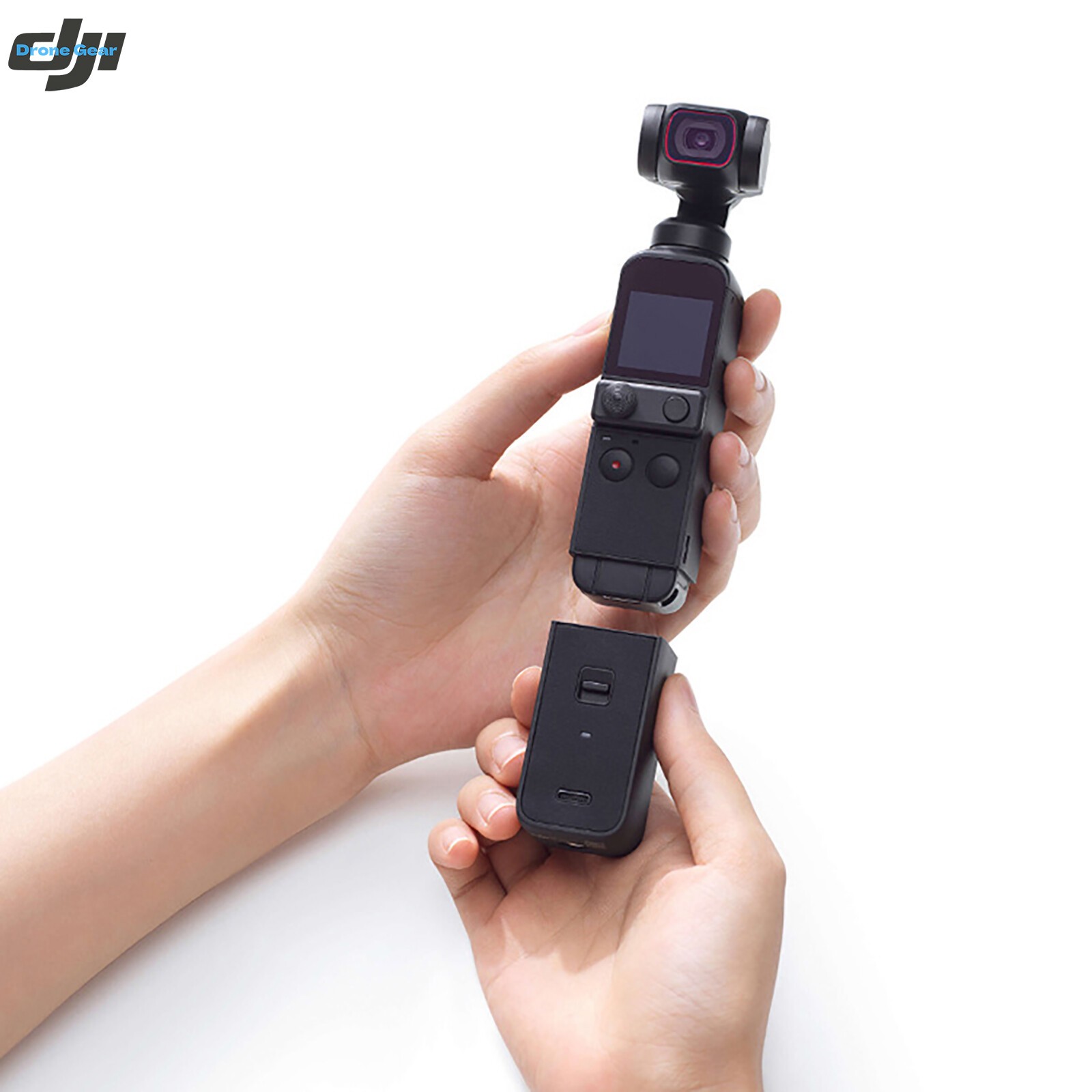 DJI Osmo Pocket 2 Do-It-All Handle w/WiFi/Bluetooth Wireless Microphone Receiver