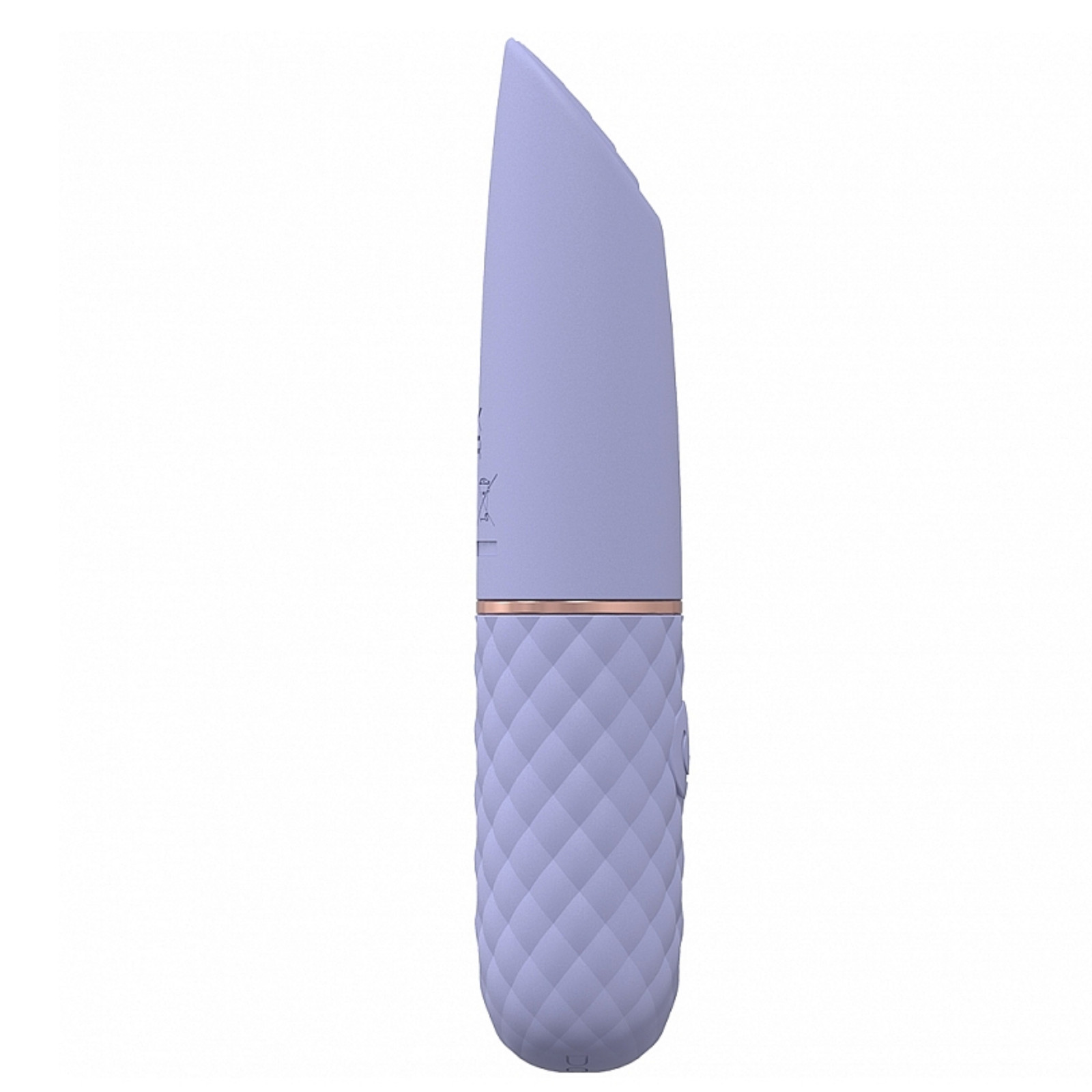 Vibrating Mini-Lipstick Silicone Rechargeable Vibrator Waterproof Discreet Vibe
