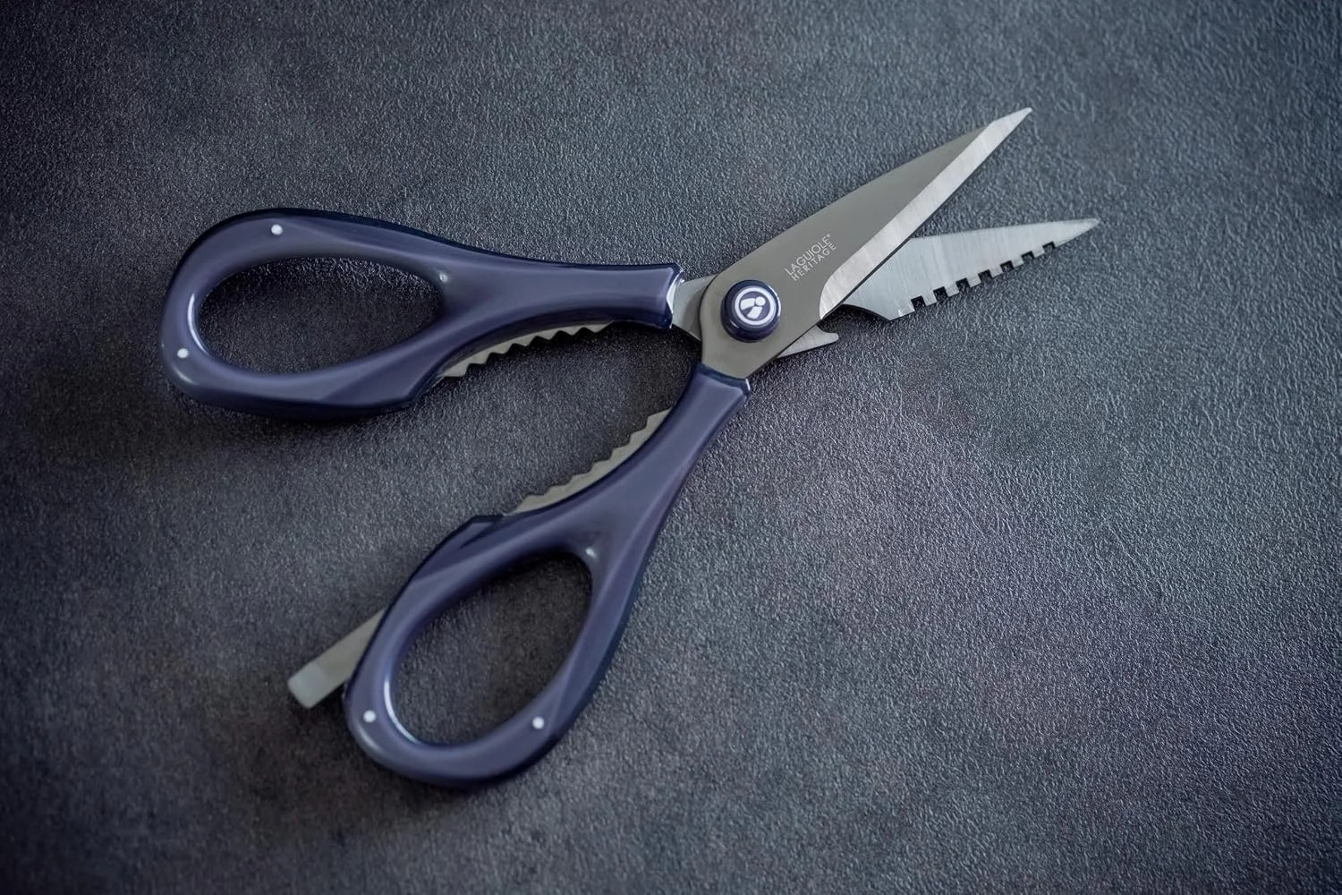 TB Laguiole Evolution - Kitchen Scissors Design - Multifunctional Professional -