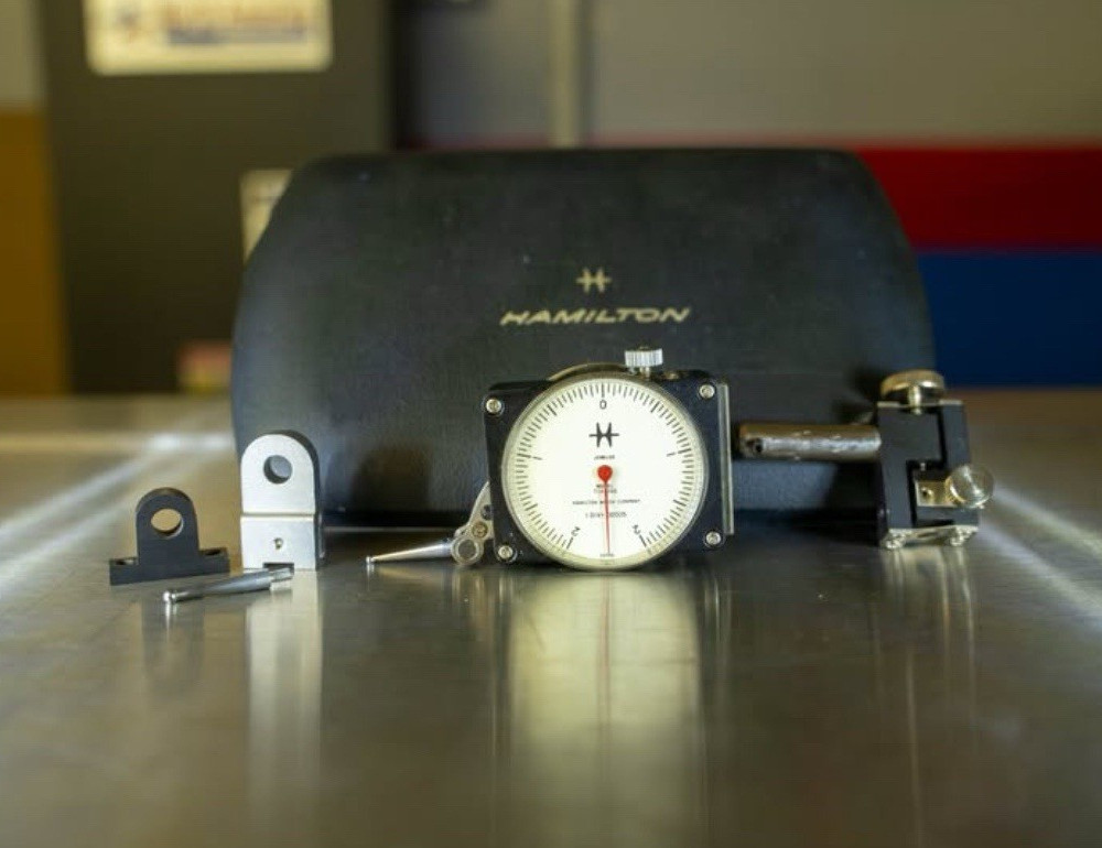 Hamilton Dial Test Indicator T14-005 with Case and Attachments