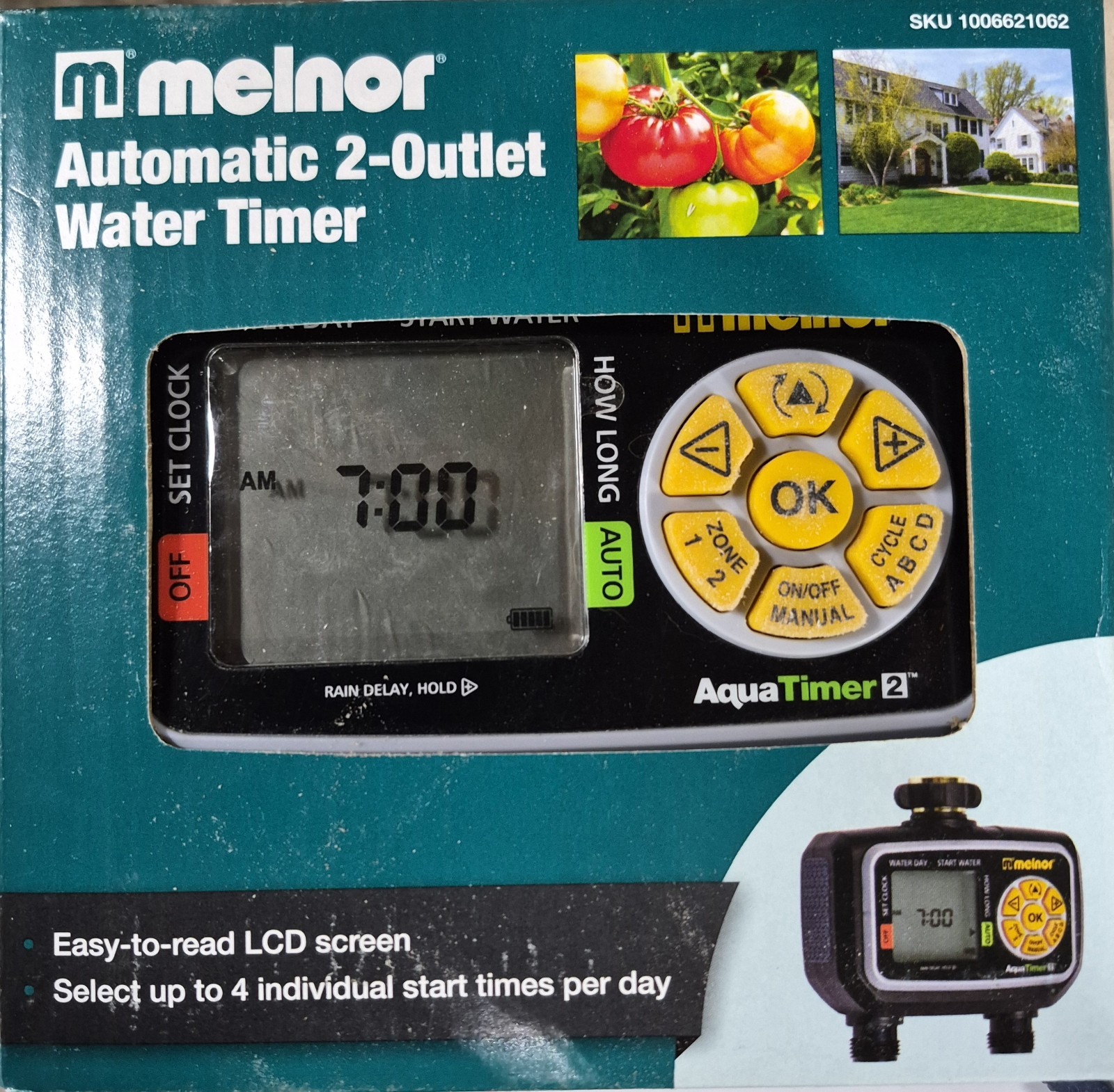 Melnor Automatic 2-outlet Water Timer *NEW*