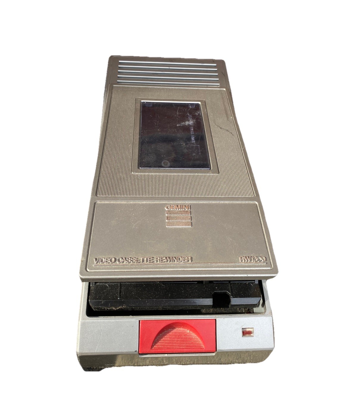 Gemini VHS Rewinder Model RW1300 /no Power Cord Vintage 1991