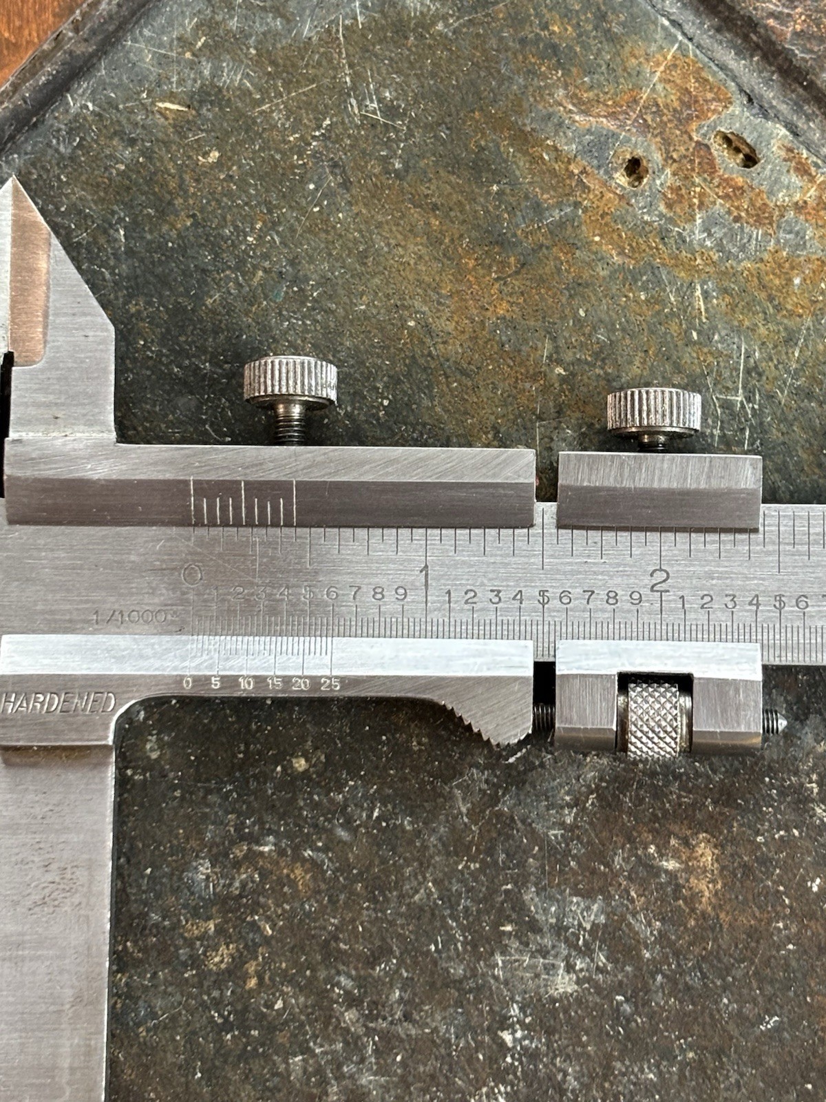 TEC 12” VERNIER CALIPER Precision Caliper with Fine Adjustment 1/1000 Germany