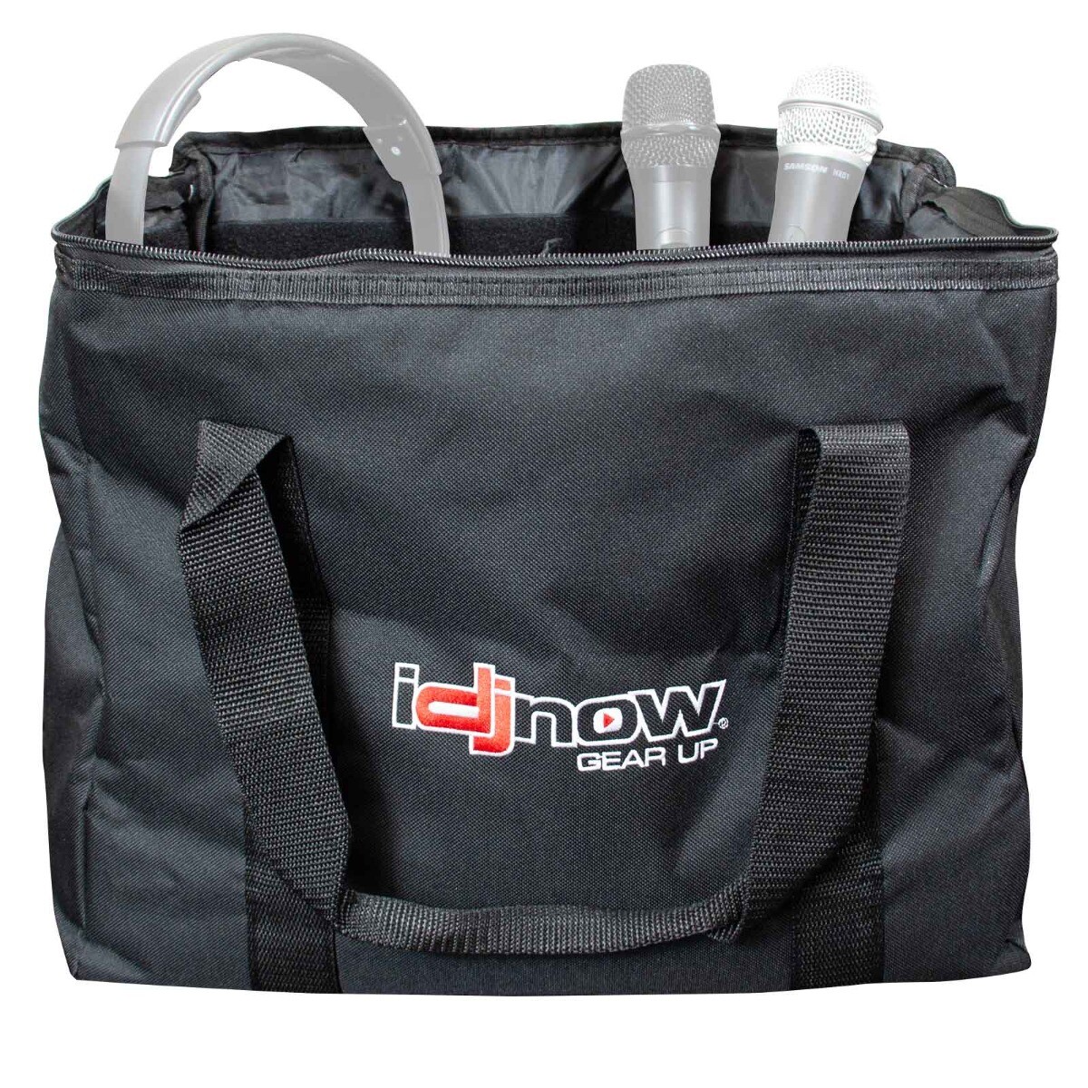 DJ Pro Audio Multi-Purpose Padded Utility/Accessories Case for Lighting, Cables