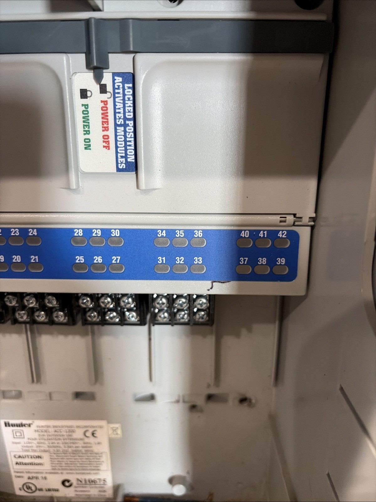 Hunter ACC 1200 Irrigation Controller ACC-1200, 36Programs, Color Display