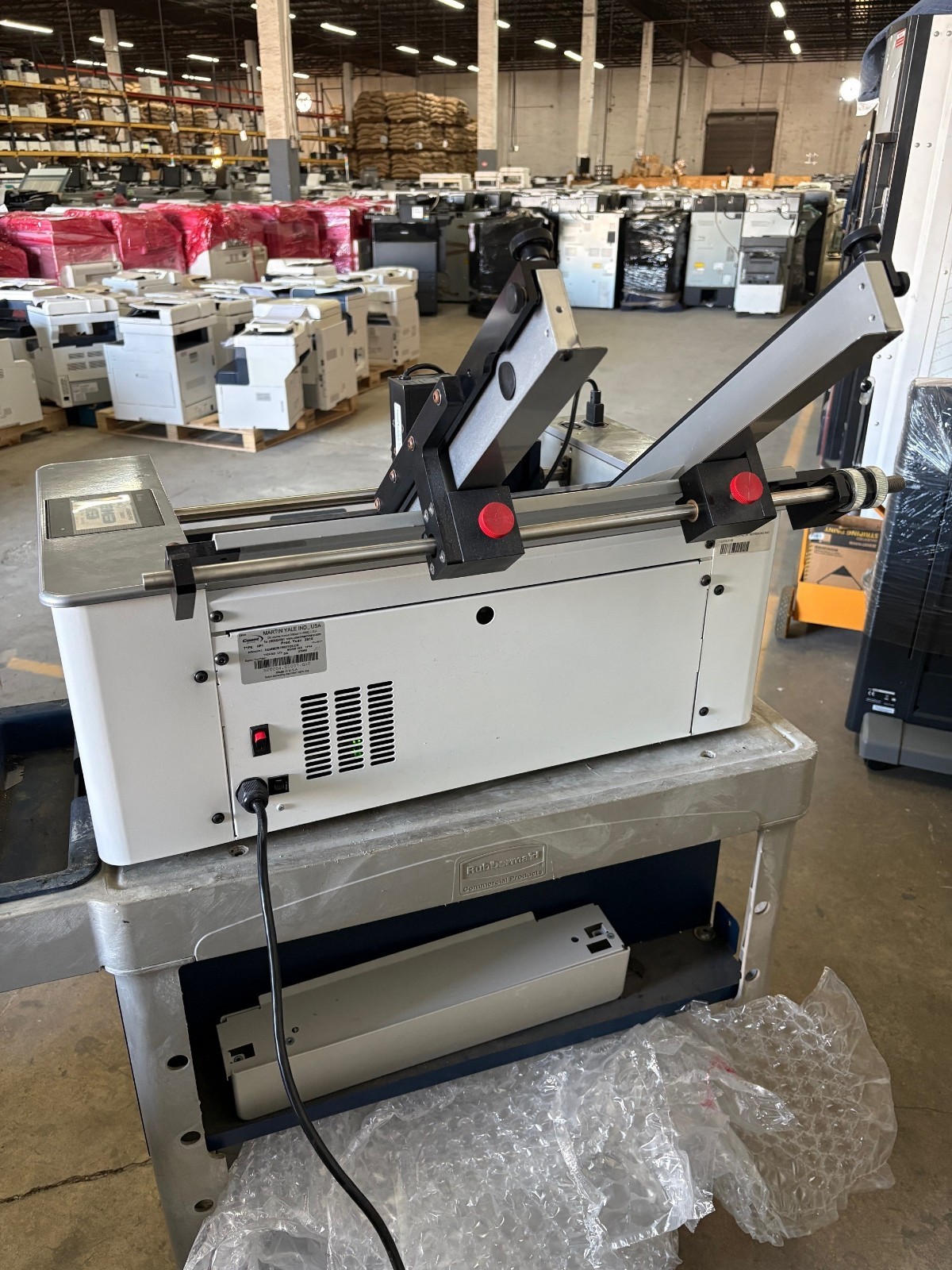 MARTIN YALE Count Number Touch 18" Numbering / Perf Machine - FL