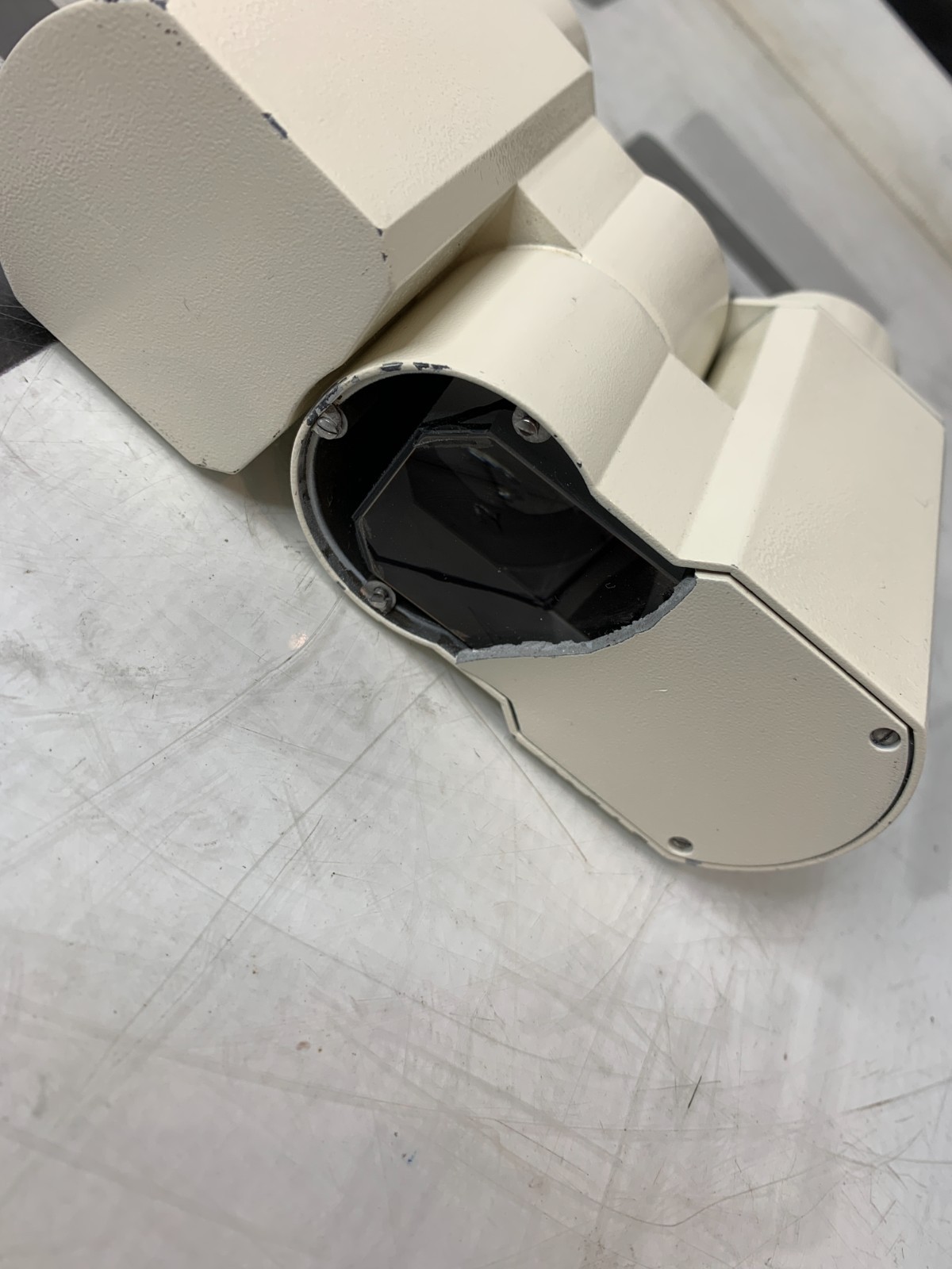 ZEISS AXIOVERT BINOCULAR HEAD 40 C 25 40 200 LAB MICROSCOPE (NO EYE PIECES)
