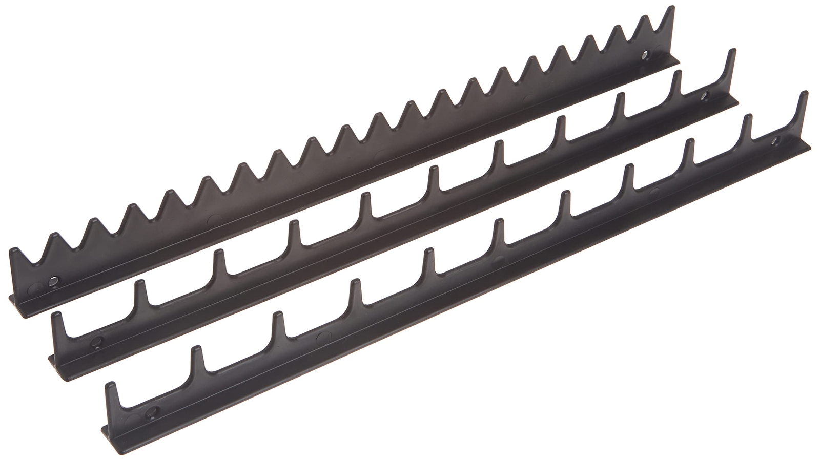Ernst Screwdriver Rail Set 20 Tool Black 6011black