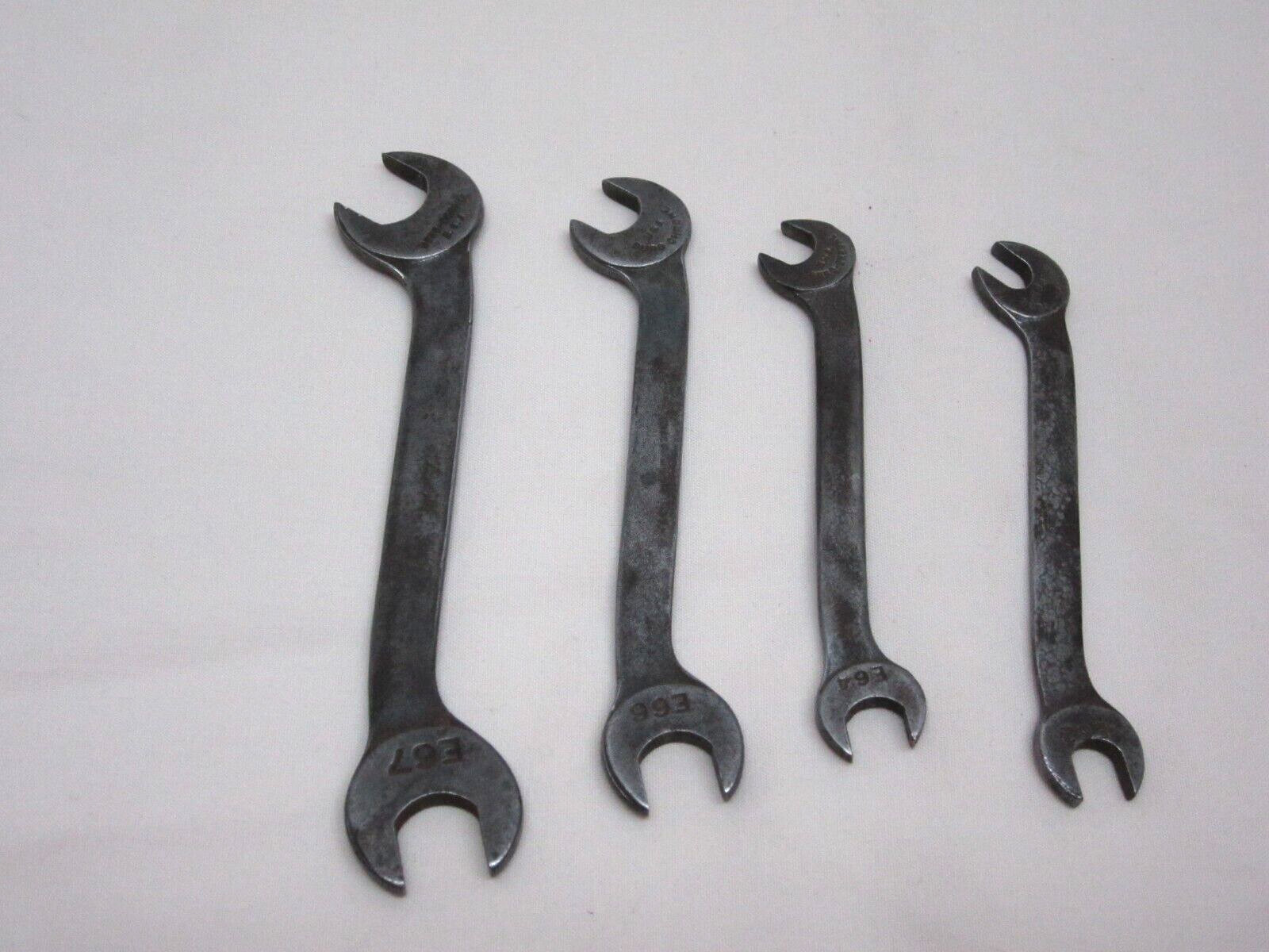 4 Duro Chrome E67 to E63 Ignition Angle Wrenches Double Open End