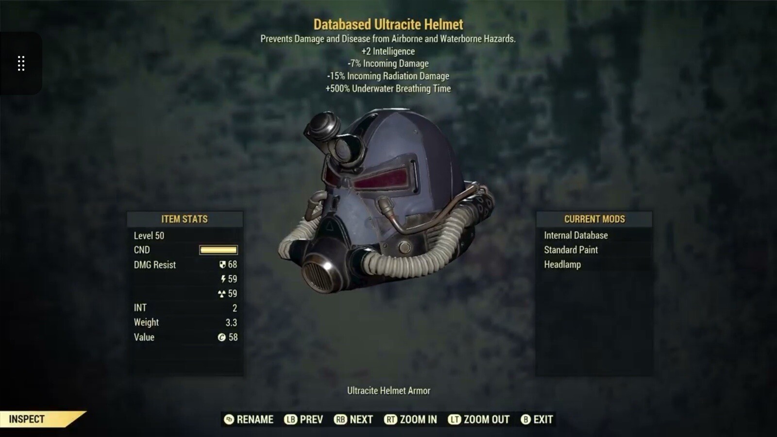(Xbox) Ultracite Power Armor with Jet Pack - Full Set Fully Modded