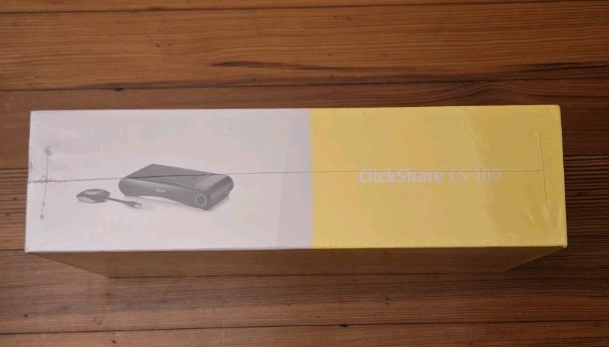 Barco ClickShare CS-100 Wireless Presentation System New In Factory Sealed Box